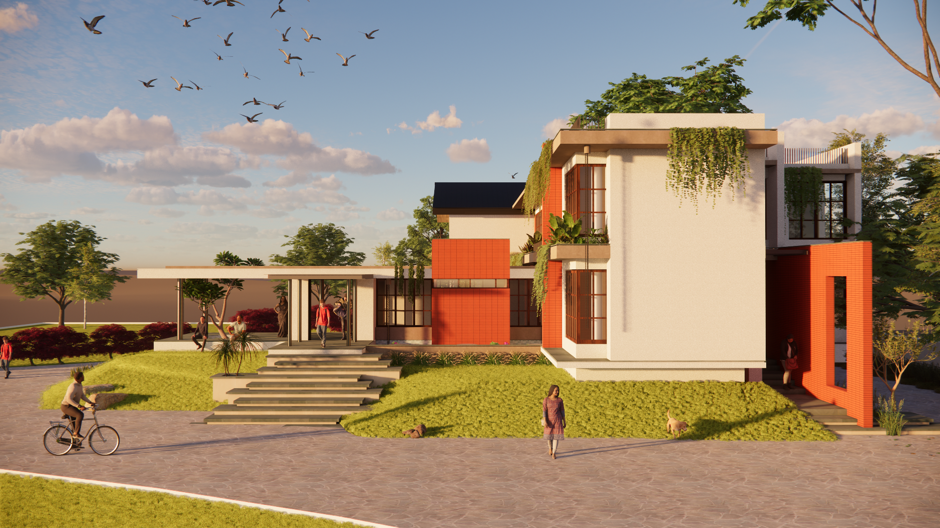 Modern Architectural Structure